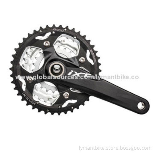 Bike chain wheel with 24/ 32/42T, aluminum alloy material